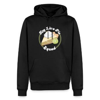Key Lime Pie Squad - Sweat à capuche Premium bio Homme - noir - Devant - Nico (187cm)