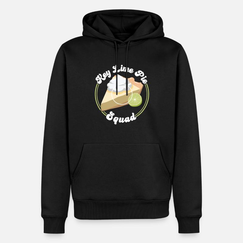 Key Lime Pie Squad - Sweat à capuche Premium bio Homme - noir