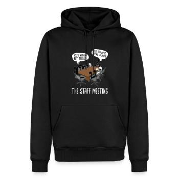 Clarinet Player Orchestra Musicians - Men’s Premium Organic Hoodie - black - Front - Nico (187cm)