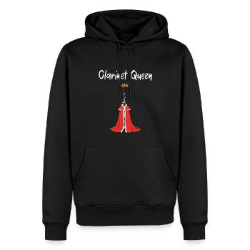 Clarinet Player Orchestra Musicians - Men’s Premium Organic Hoodie - black - Front - Nico (187cm)