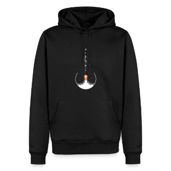 Clarinet Player Orchestra Musicians - Men’s Premium Organic Hoodie - black - Front - Nico (187cm)