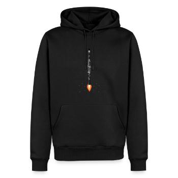 Clarinet Player Orchestra Musicians - Men’s Premium Organic Hoodie - black - Front - Nico (187cm)