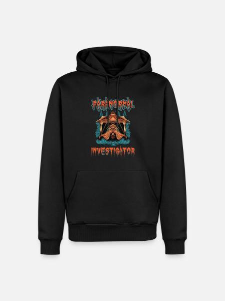 Paranormal Investigation - Ghost Investigator - Männer Premium Bio Hoodie - Schwarz