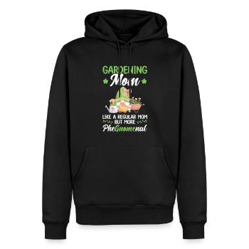 Gardening Mom - Gnome Gardening - Männer Premium Bio Hoodie - Schwarz - Vorne - Nico (187cm)