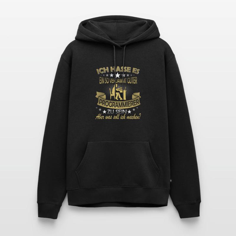 Lustiger Spruch Programmieren Programmier Männer Premium Bio Hoodie