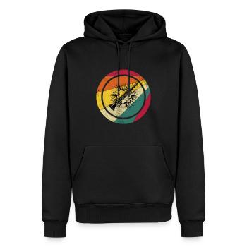 Klarinette Instrument Orchester - Männer Premium Bio Hoodie - Schwarz - Vorne - Nico (187cm)