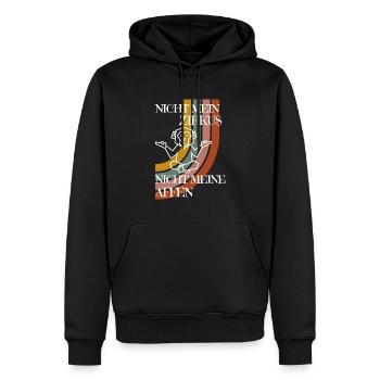 Zirkus Affen Tierliebhaber Affen Outfit Geschenk - Männer Premium Bio Hoodie - Schwarz - Vorne - Nico (187cm)