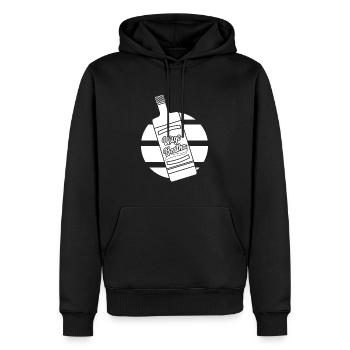 Whisky Uisge Beatha Gälisch Schottland Retro - Männer Premium Bio Hoodie - Schwarz - Vorne - Nico (187cm)