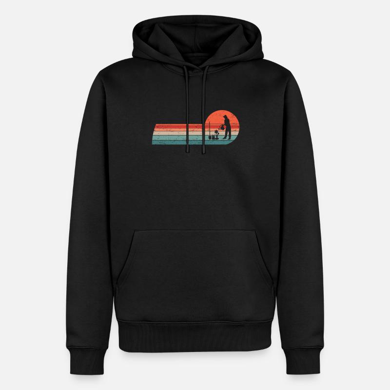Gärtner Garten-Planzen Gärtner - Männer Premium Bio Hoodie - Schwarz