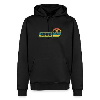 Pickleball-Spieler Jahrgang 1982 Geburtstag Game - Männer Premium Bio Hoodie - Schwarz - Vorne - Nico (187cm)