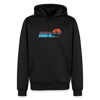 Angler Angelboot Fliegenflischen Rute Angeln - Männer Premium Bio Hoodie - Schwarz - Vorne - Nico (187cm)