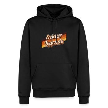Kindergärtner Geburtstag als Legende geboren - Männer Premium Bio Hoodie - Schwarz - Vorne - Nico (187cm)