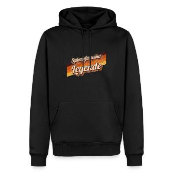 Elektroniker Geburtstag Legende geboren - Männer Premium Bio Hoodie - Schwarz - Vorne - Nico (187cm)