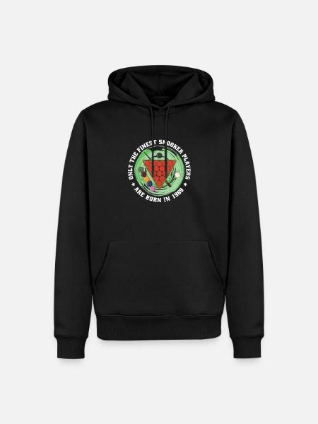 Snooker player Snooker born 1989 Birthday - Men’s Premium Organic Hoodie - black