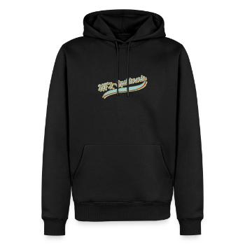 Autolackierer Vintage KFZ-Lackiererin - Männer Premium Bio Hoodie - Schwarz - Vorne - Nico (187cm)
