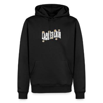 Maler Anstreicher niedliche Blumen Lackiererin - Männer Premium Bio Hoodie - Schwarz - Vorne - Nico (187cm)