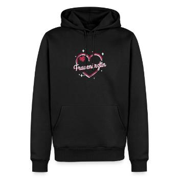 Frauenarzt Hebamme Frauenärztin - Männer Premium Bio Hoodie - Schwarz - Vorne - Nico (187cm)