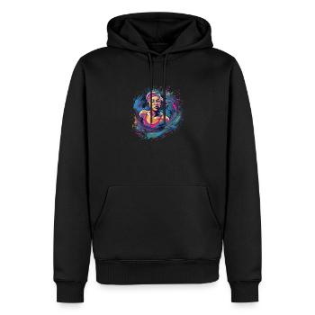 Schwimmer schwimmen Damen Schwimm - Männer Premium Bio Hoodie - Schwarz - Vorne - Nico (187cm)