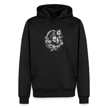Koi Fische Kois-Karpfen Koi Garten-Teich Koi - Männer Premium Bio Hoodie - Schwarz - Vorne - Nico (187cm)