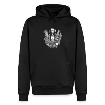 Gärtnerin Gartenpflanzen Vegetarier-Gärtner - Männer Premium Bio Hoodie - Schwarz - Vorne - Nico (187cm)