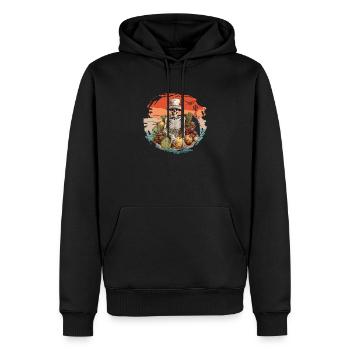 Gärtnerin Gartenpflanzen Vegetarier-Gärtner - Männer Premium Bio Hoodie - Schwarz - Vorne - Nico (187cm)