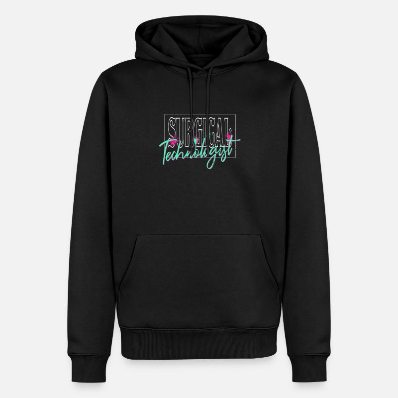 Chirurgisch-technischer Assistent Chirurg - Männer Premium Bio Hoodie - Schwarz