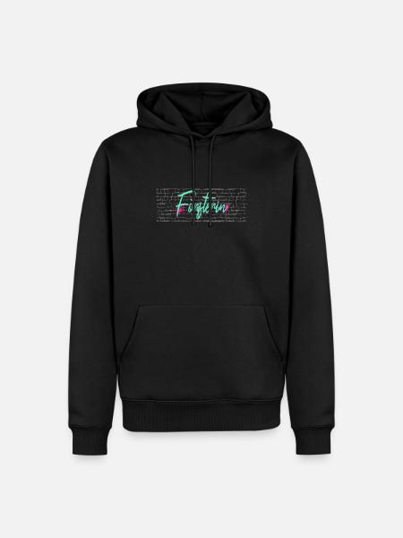 Forstwirt Abschluss-Geschenk Försterin - Männer Premium Bio Hoodie - Schwarz