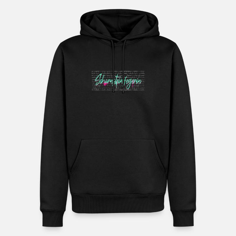 Schornsteinfeger Abschluss-Geschenk - Männer Premium Bio Hoodie - Schwarz