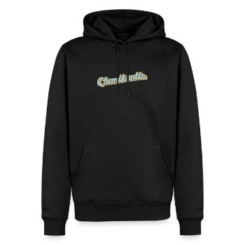 Laborant Abschluss-Geschenk Chemikantin - Männer Premium Bio Hoodie - Schwarz - Vorne - Nico (187cm)