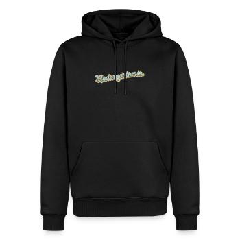 Kita-Erzieher Abschluss-Geschenk Kindergärtnerin - Männer Premium Bio Hoodie - Schwarz - Vorne - Nico (187cm)