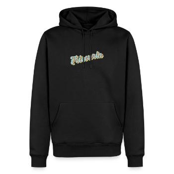 Haarstylist Abschluss-Geschenk Friseurin - Männer Premium Bio Hoodie - Schwarz - Vorne - Nico (187cm)