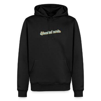 Lokführer Abschluss-Geschenk Eisenbahnerin - Männer Premium Bio Hoodie - Schwarz - Vorne - Nico (187cm)