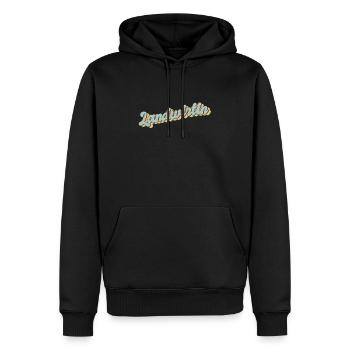 Bauern Abschluss-Geschenk Landwirtin - Männer Premium Bio Hoodie - Schwarz - Vorne - Nico (187cm)