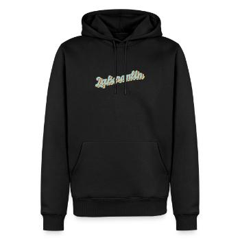 Chemiker Abschluss-Geschenk Laborantin - Männer Premium Bio Hoodie - Schwarz - Vorne - Nico (187cm)