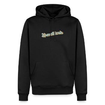 Maskenbildner Abschluss-Geschenk Kosmetikerin - Männer Premium Bio Hoodie - Schwarz - Vorne - Nico (187cm)