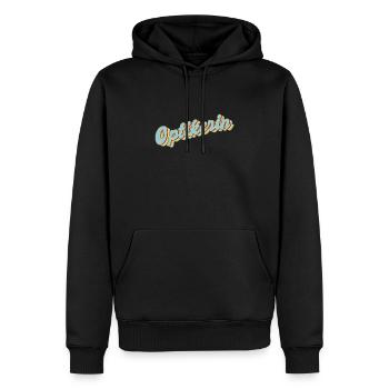 Optiker Abschluss-Geschenk Optikerin - Männer Premium Bio Hoodie - Schwarz - Vorne - Nico (187cm)