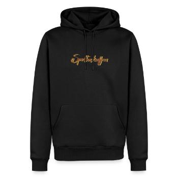 Spediteur Abschluss-Geschenk Speditionskauffrau - Männer Premium Bio Hoodie - Schwarz - Vorne - Nico (187cm)