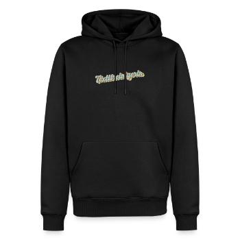 Wäscherei Abschluss-Geschenk Textilreinigerin - Männer Premium Bio Hoodie - Schwarz - Vorne - Nico (187cm)