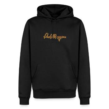 Technischer Abschluss-Geschenk Produktdesignerin - Männer Premium Bio Hoodie - Schwarz - Vorne - Nico (187cm)