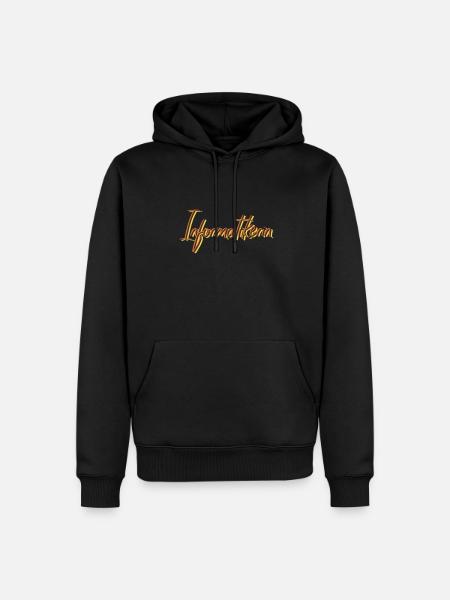 Programmierer Abschluss-Geschenk Informatikerin - Männer Premium Bio Hoodie - Schwarz