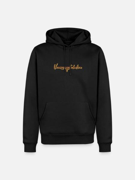 Vermesser Abschluss-Geschenk - Männer Premium Bio Hoodie - Schwarz