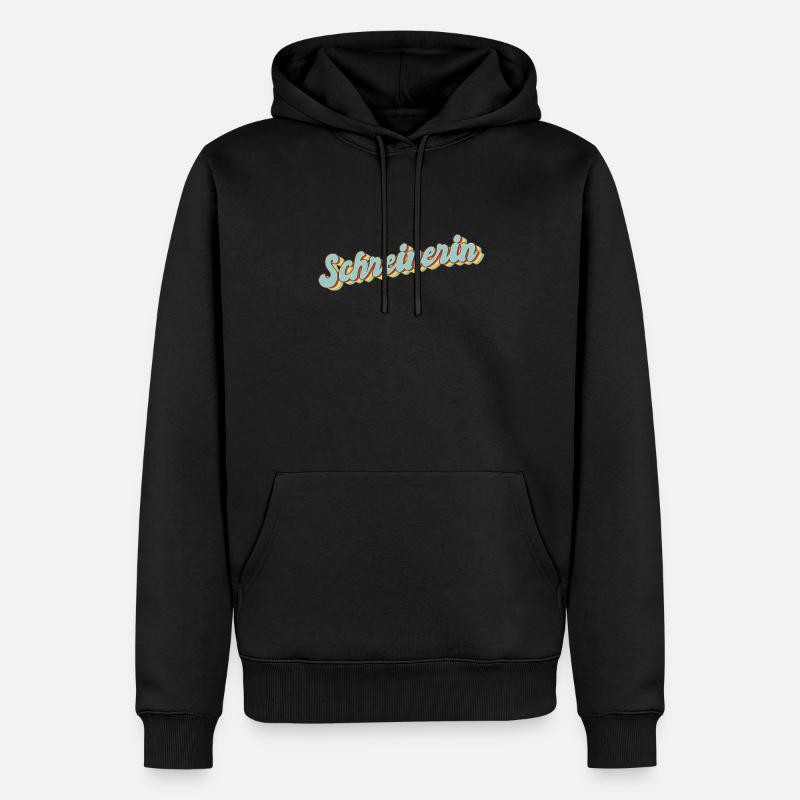 Charpentier Graduation cadeau charpentier - Sweat à capuche Premium bio Homme - noir