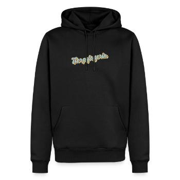 Animal hôte Graduation cadeau Zookeeper - Sweat à capuche Premium bio Homme - noir - Devant - Nico (187cm)