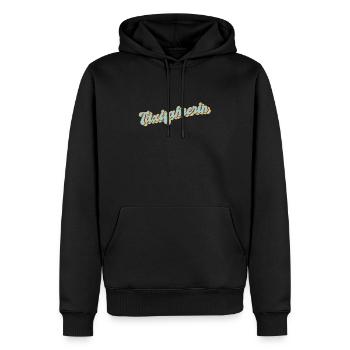 Chauffeur de taxi cadeau de graduation chauffeur de taxi - Sweat à capuche Premium bio Homme - noir - Devant - Nico (187cm)