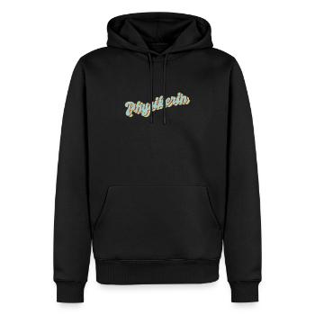 Physik Abschluss-Geschenk Physikerin - Männer Premium Bio Hoodie - Schwarz - Vorne - Nico (187cm)