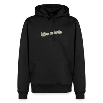 Feinmechaniker Abschluss-Geschenk Uhrmacherin - Männer Premium Bio Hoodie - Schwarz - Vorne - Nico (187cm)