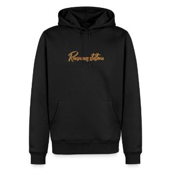 Dekorateur Abschluss-Geschenk Raumausstatterin - Männer Premium Bio Hoodie - Schwarz - Vorne - Nico (187cm)
