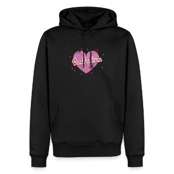 Idée cadeau de comptabilité sincère pour - Sweat à capuche Premium bio Homme - noir - Devant - Nico (187cm)