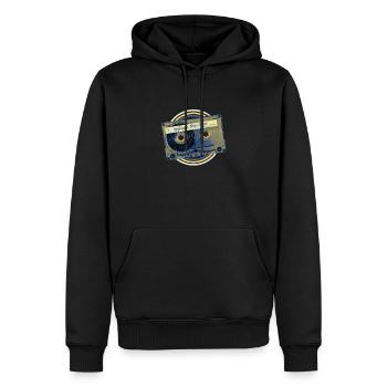 Dortmund Discotheque 80s 90s Wave Music Orpheum - Men’s Premium Organic Hoodie - black - Front - Nico (187cm)