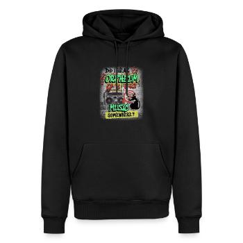 Dortmund Discotheque 80s 90s Wave Music Orpheum - Men’s Premium Organic Hoodie - black - Front - Nico (187cm)